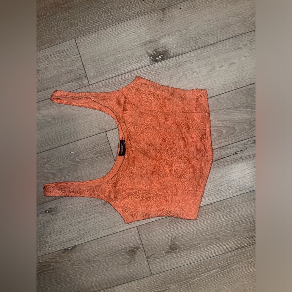 Lace Crop Tank Top